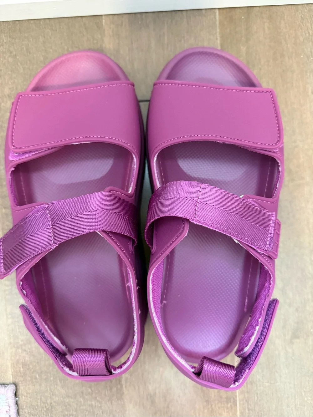 Dream Pairs Chunky Platform Adjustable Hook and Loop Summer Sandals size 7 - Picture 6 of 6
